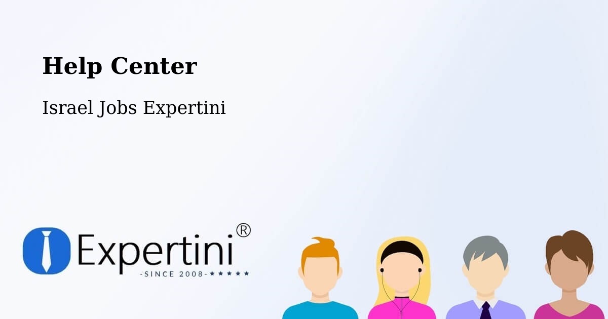 Help Center – Rumat Heib - Israel Jobs Expertini